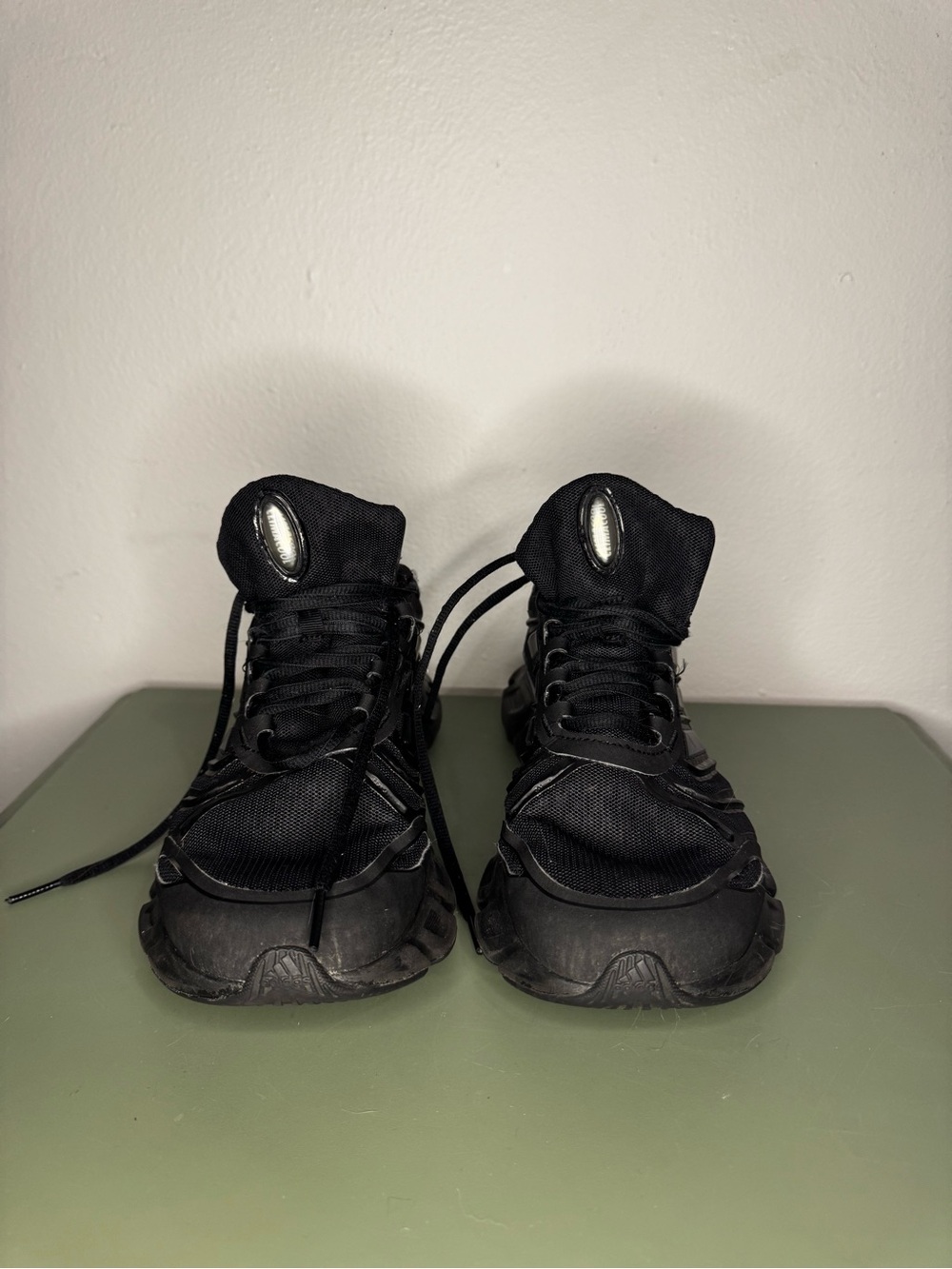 Adidas All-Black Athletic Sneakers - Men’s Size 9.5, Women’s 10.5